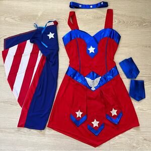 Captain America justice cutie costume